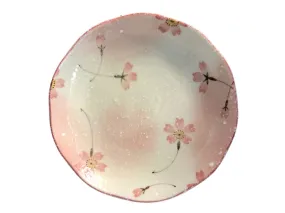 15cm Light Snow Pink Cherry Tree Dish