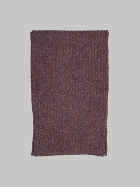 3sixteen Alpaca Rib Scarf Bordeaux