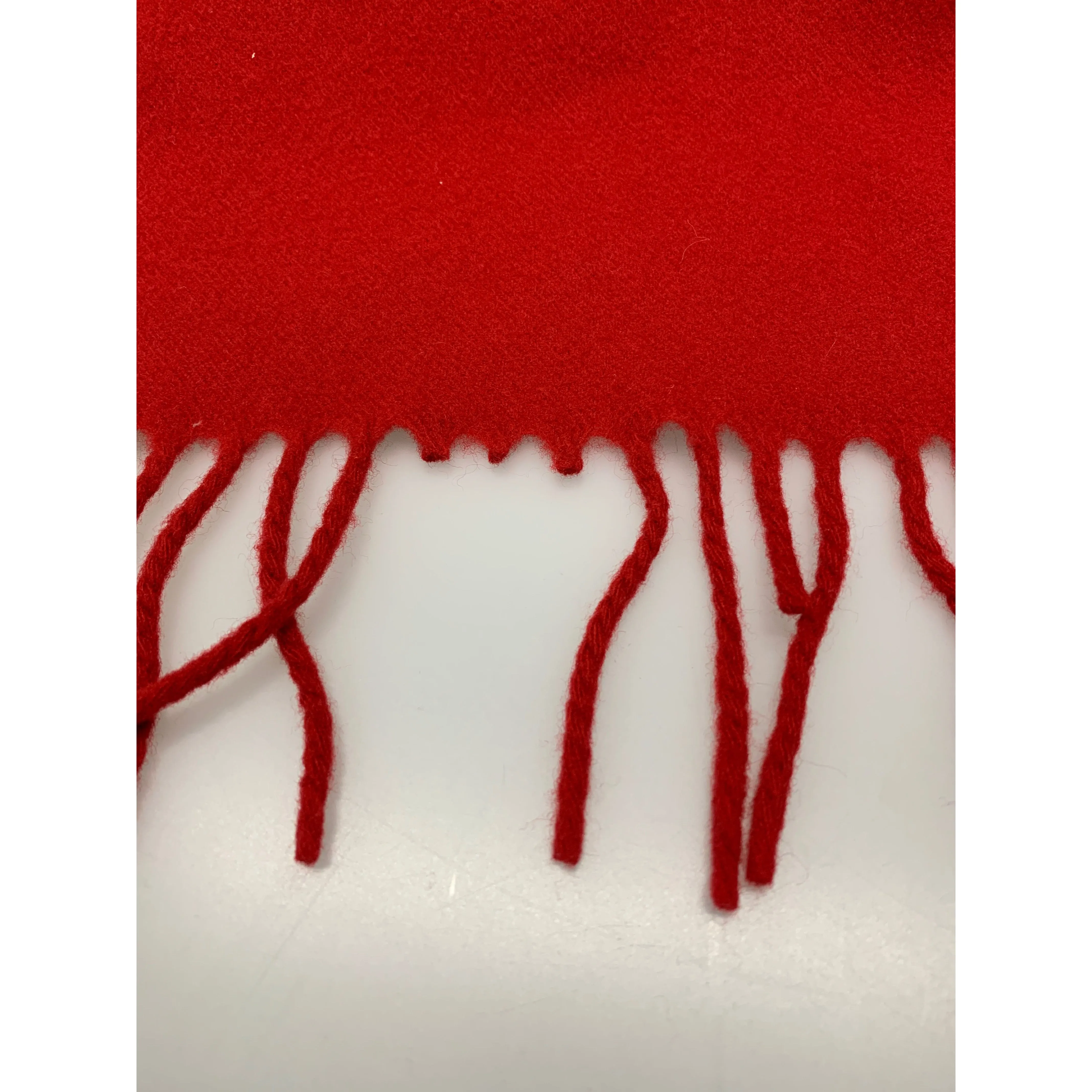 Acne Studios(Acne)/Muffler Scarf/RED/Wool/Plain