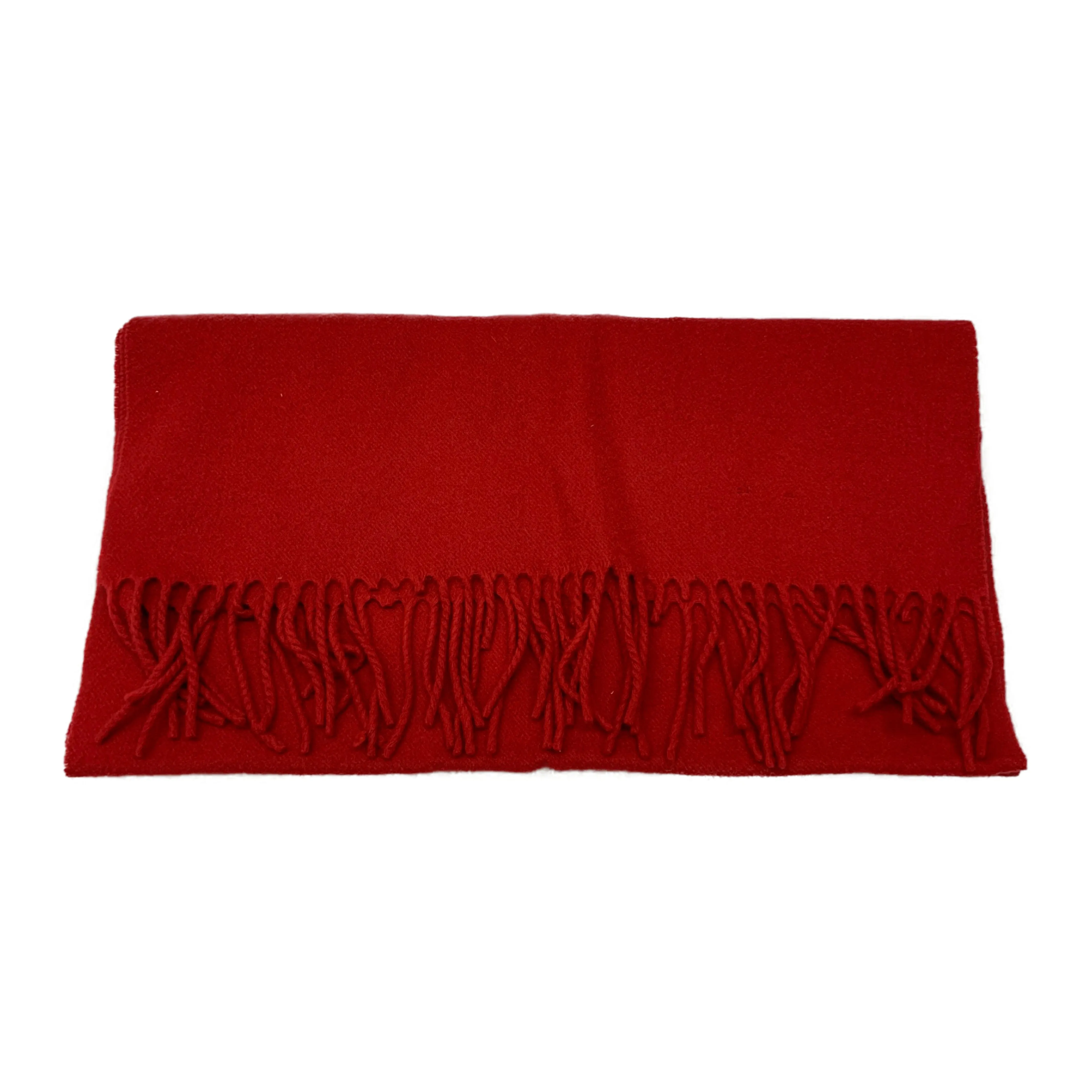 Acne Studios(Acne)/Muffler Scarf/RED/Wool/Plain