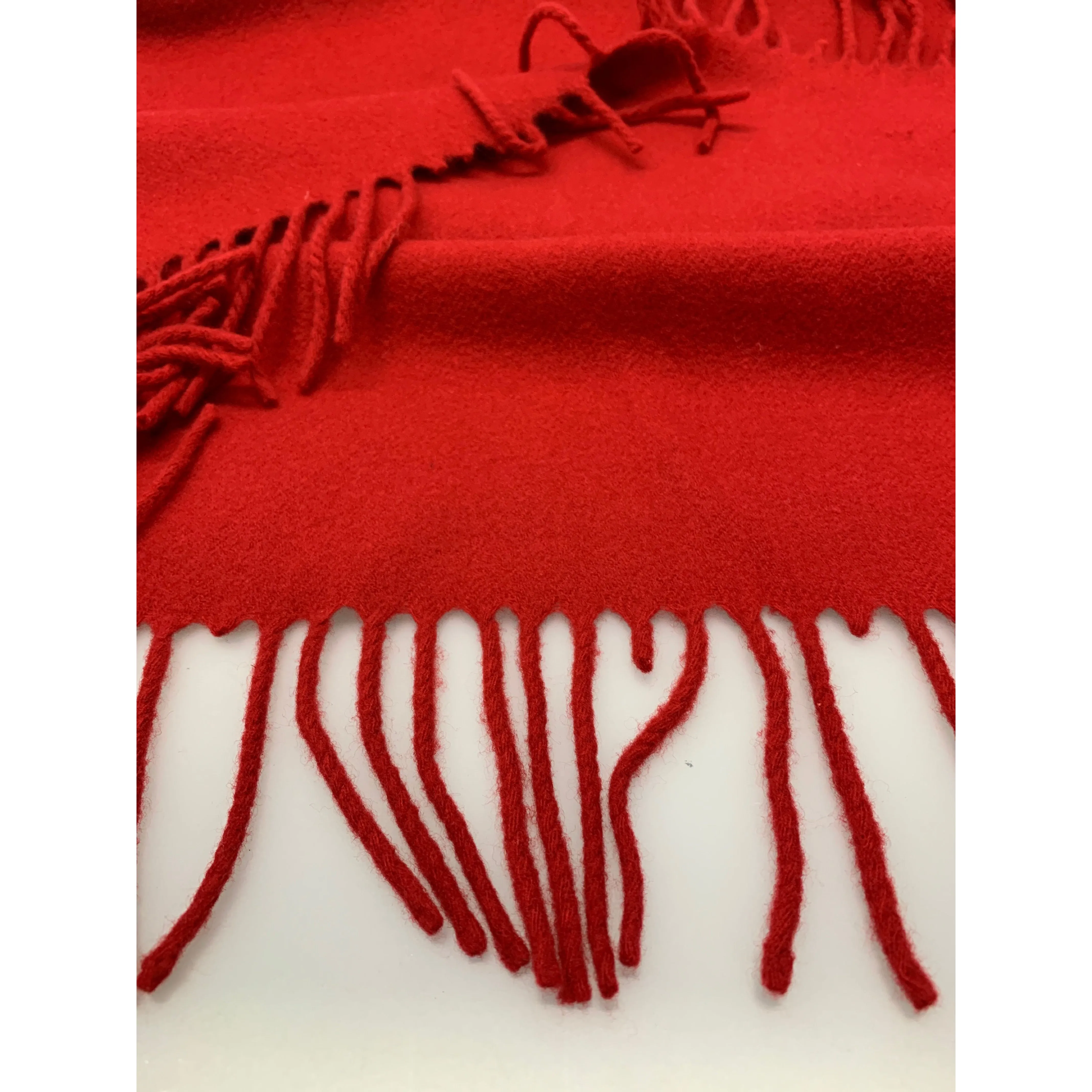 Acne Studios(Acne)/Muffler Scarf/RED/Wool/Plain