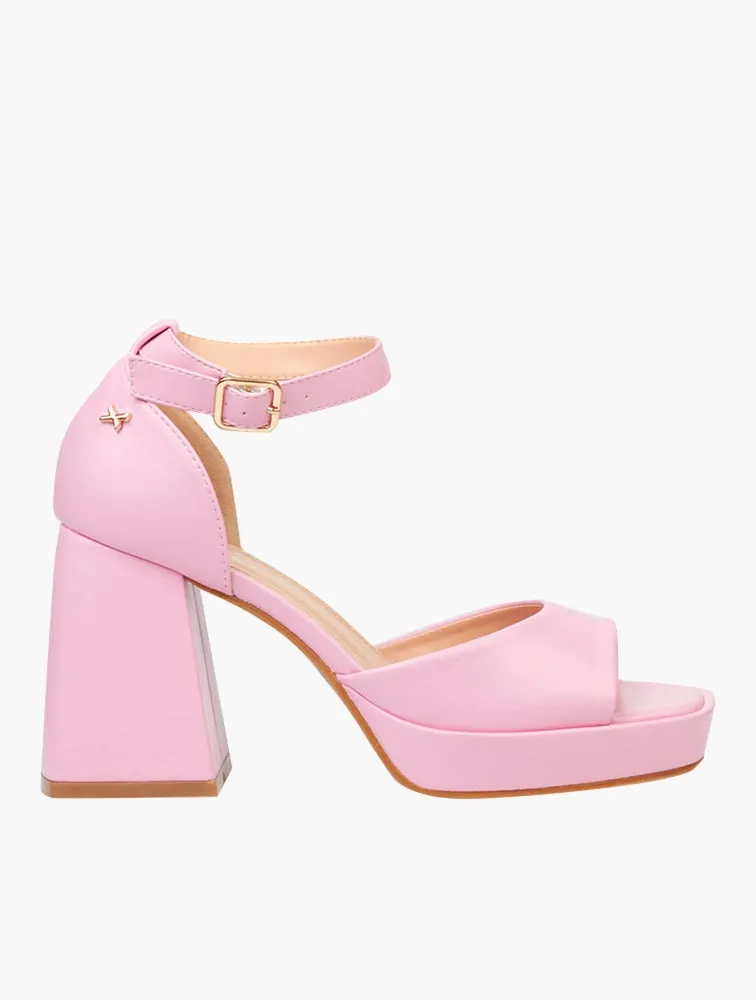 Barbie Pink Block Heels