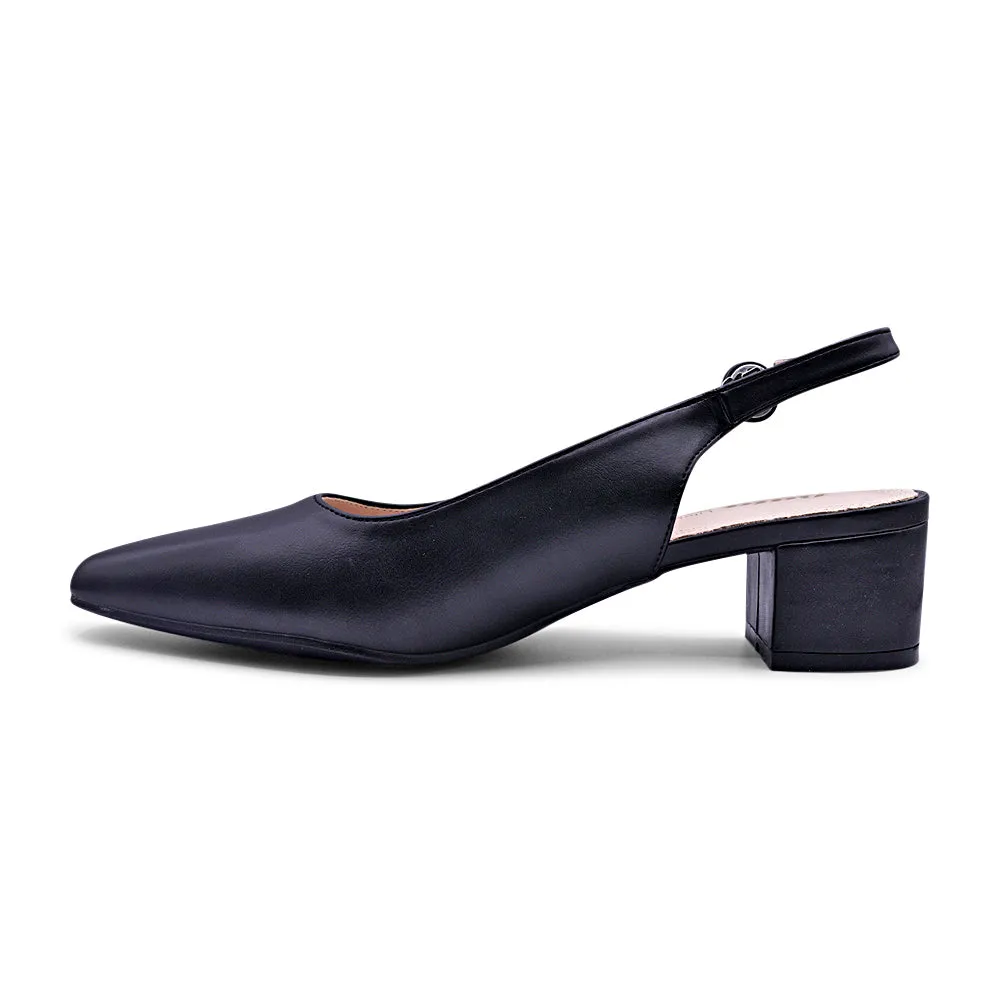 Bata JANIS Slingback Kitten Block Heel