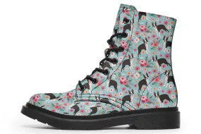 Boston Terrier Flower Boots