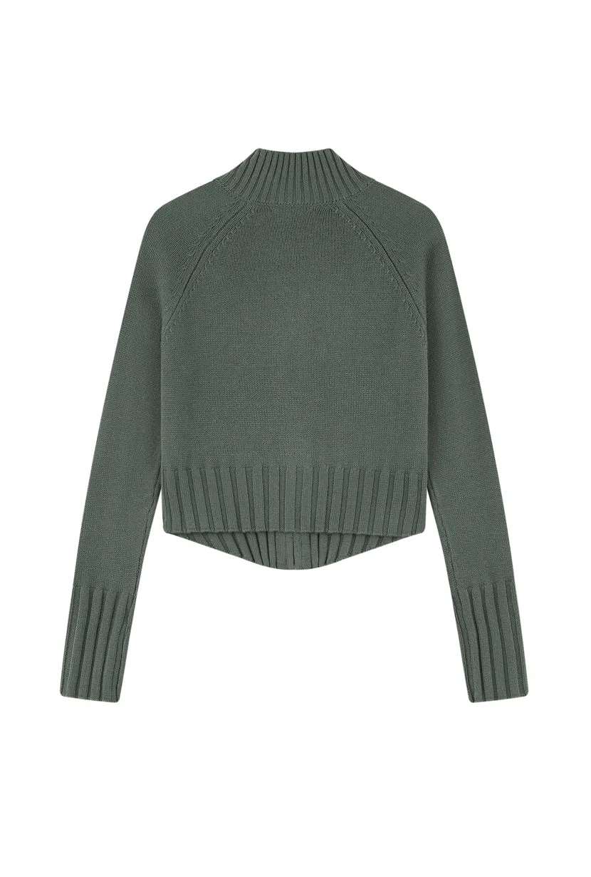 Friday Wool Sweater - Sage