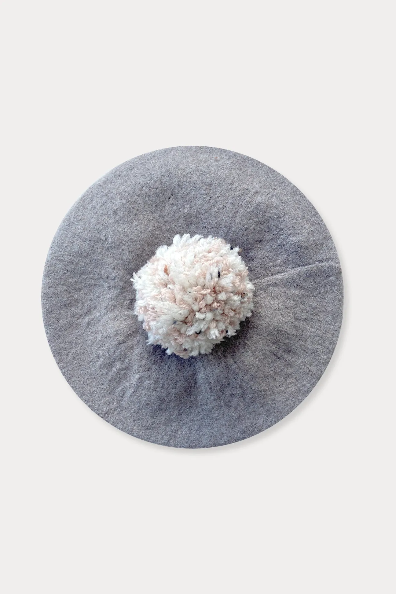 Heather Grey Kids Beret