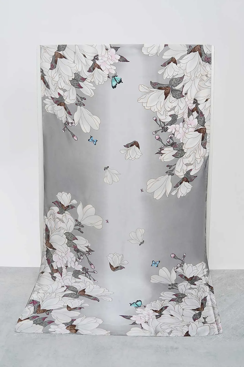 JAPANESE FLORA SCARF