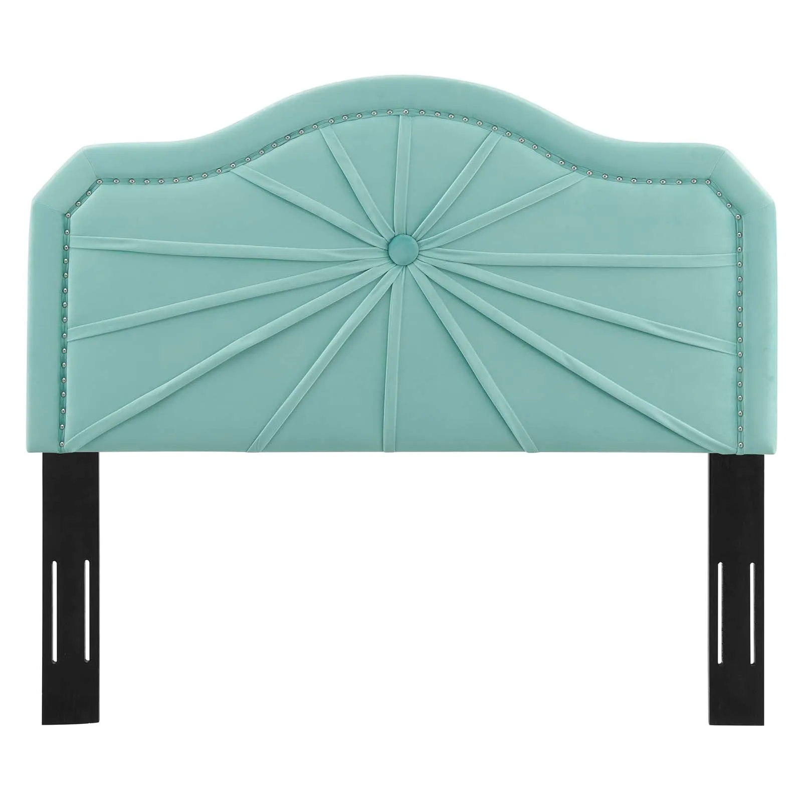 Kristin Pleated Performance Velvet Headboard