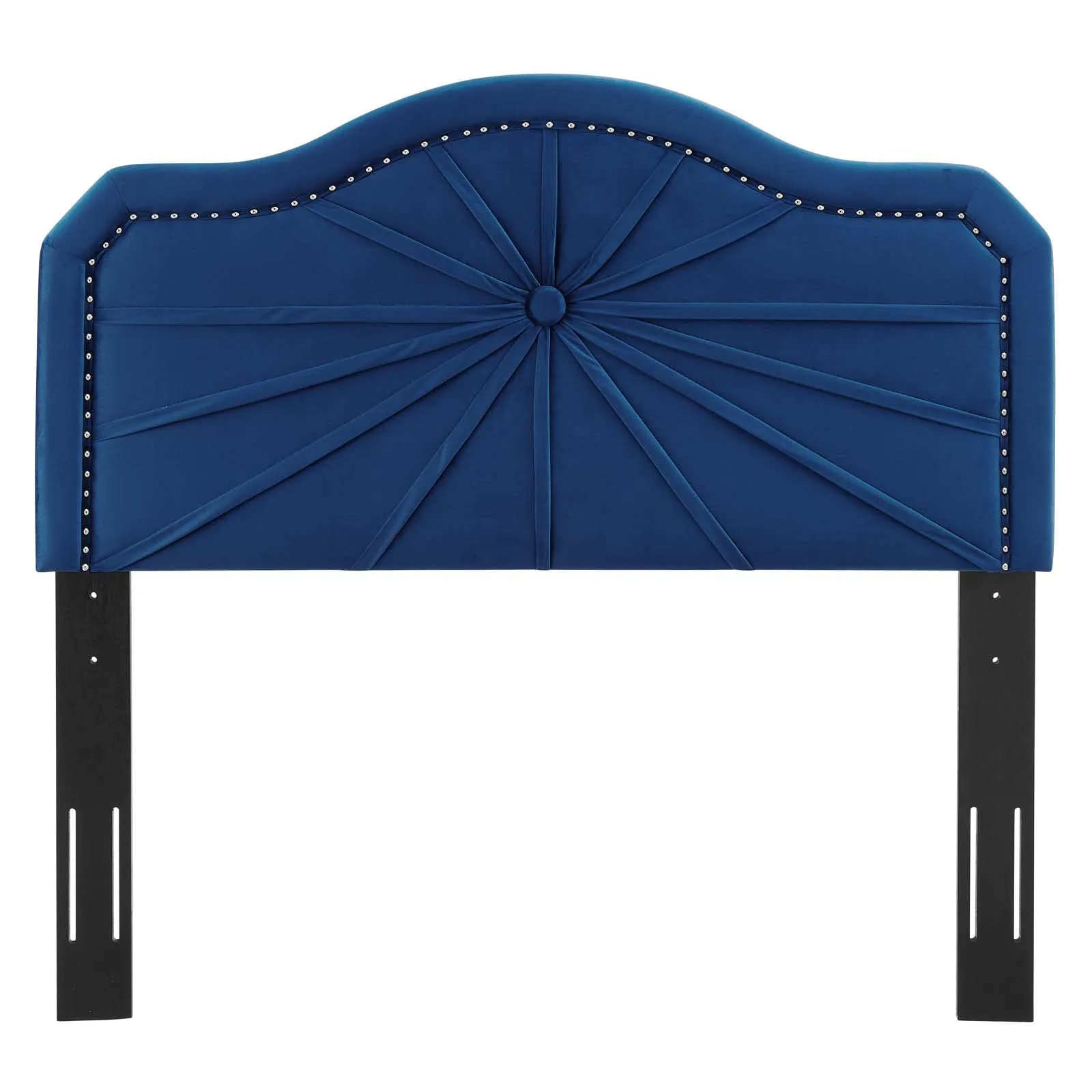 Kristin Pleated Performance Velvet Headboard