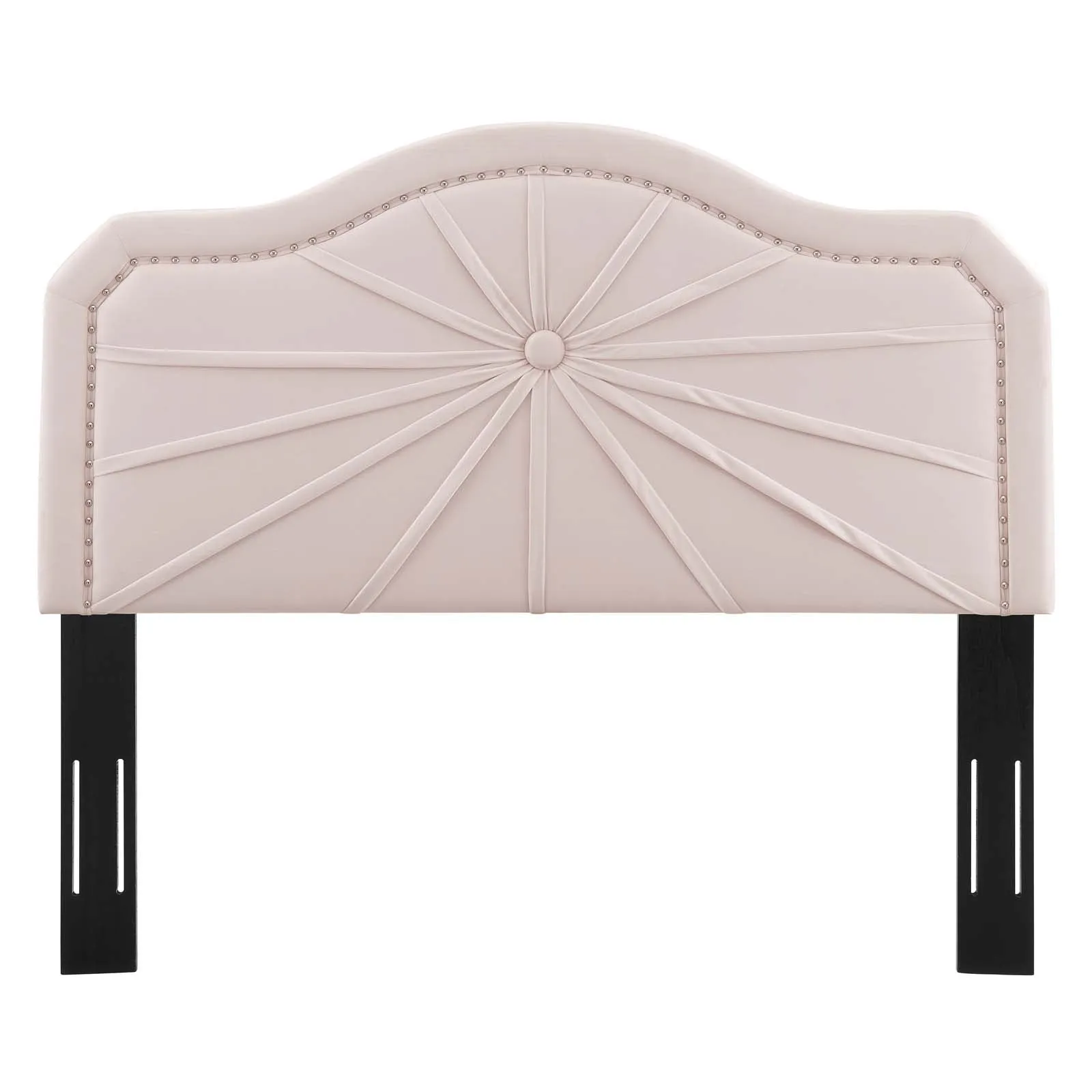 Kristin Pleated Performance Velvet Headboard