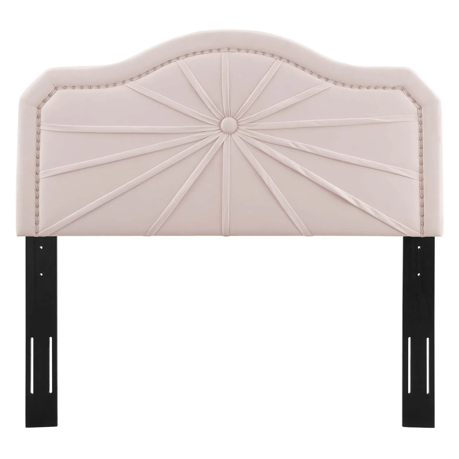 Kristin Pleated Performance Velvet Headboard