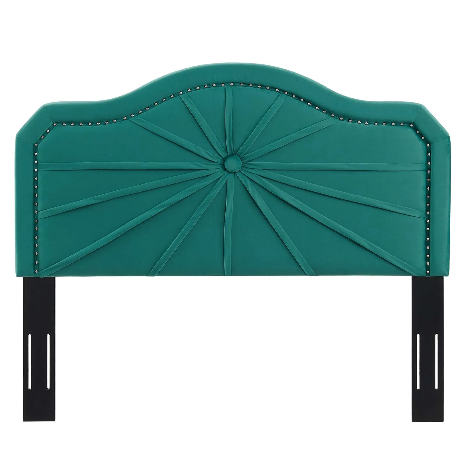 Kristin Pleated Performance Velvet Headboard