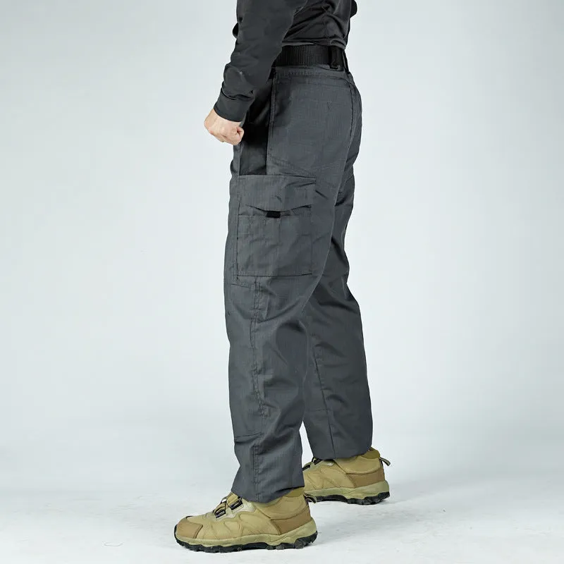 Men's Wear-resistant Training Multi-pocket Outdoor Pants