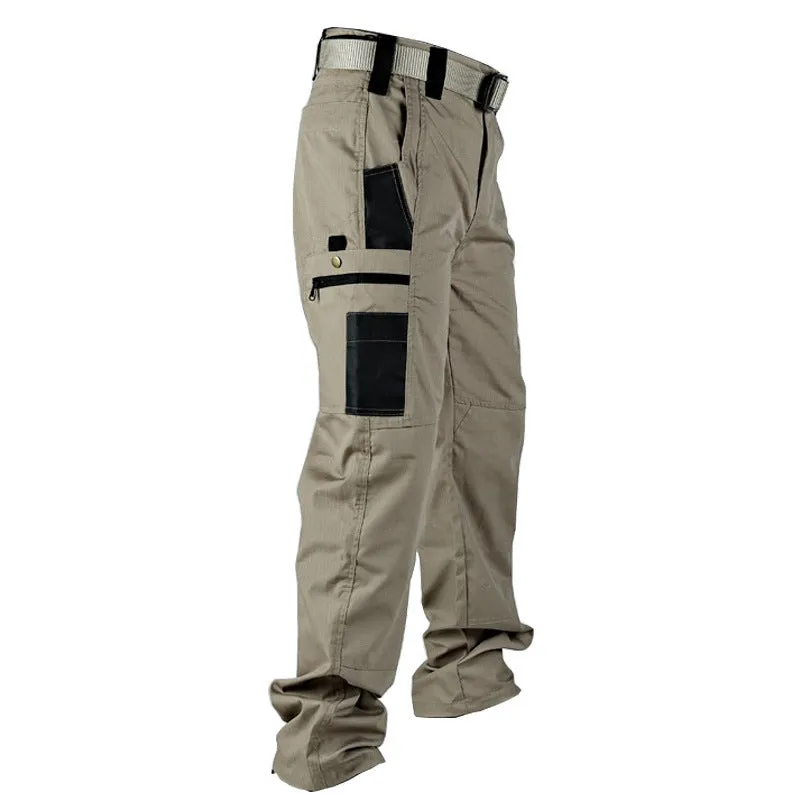 Men's Wear-resistant Training Multi-pocket Outdoor Pants