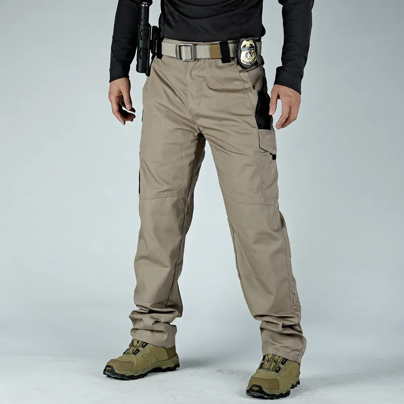 Men's Wear-resistant Training Multi-pocket Outdoor Pants