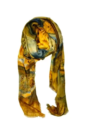 Modal & Cashmere Scarf- Gros Morne Stone