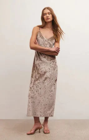 Selina Crushed Velvet Dress