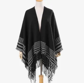 VIGROCK C20 Knit Wool Long Scarf for Women